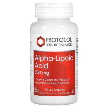 Protocol for Life Balance Alpha-Lipoic Acid 250mg 90 capsules - buy, prices for Biotus - photo 1