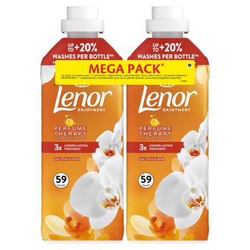 Lenor Orchid&Vanilla Fabric Conditioner 2x1.2l - buy, prices for Za Raz - photo 3