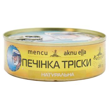 Baltijas №3 canned cod-liver 235g - buy, prices for Chudo Market - photo 1