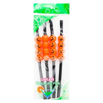 Zed Halloween Drinking Straws 4pcs - buy, prices for EKO Market - photo 1