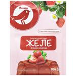 Auchan jelly with strawberry flavor 90g