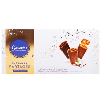 Gavottes Shortbread Cookies with Milk, Dark Chocolate and Coconut 240g - buy, prices for - photo 3