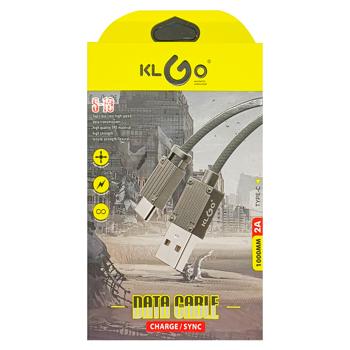 Klgo Data Cable USB-Type-C 1 m S-13 - buy, prices for COSMOS - photo 1
