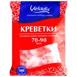 Veladis Whole Glazed Boiled Frozen Shrimps 70/90 1kg