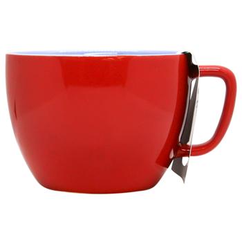 Екстравеликий кухоль Tescoma Crema Shine червоний