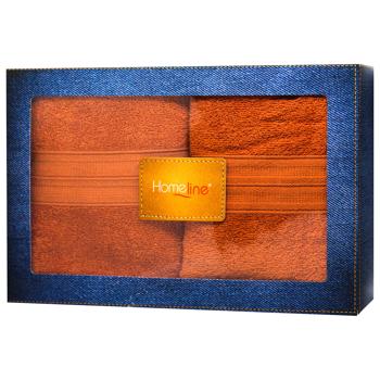 Homeline Terracotta Towels 50x90cm and 70x140cm