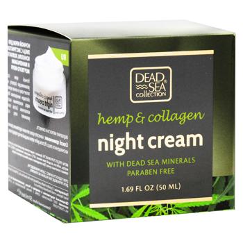 Dead Sea Night Cream Hemp 50ml - buy, prices for - photo 3