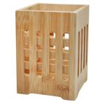 Wooden Cutlery Stand 10.5*10.5cm