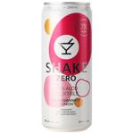 Напиток безалкогольный Shake Zero Pomegranate Punch сильногазированный 0,33л