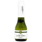 Вино игристое Jaume Serra Cava Brut Nature белое сухое 11,5% 200мл