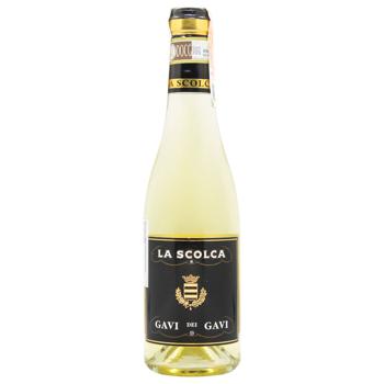 La Scolca Gavi Dei Gavi White Dry Wine 12% 0,.375л - buy, prices for AlcoHub - photo 1