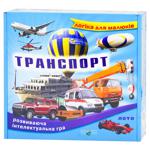 Kyyivska Fabryka Igrashok Board Game Kids Lotto Transport