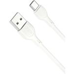 Кабель XO CB-200UC, USB Type-A to Type-C, 2.4 А, білий, 2 м (732093802796)