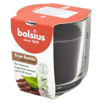 Bolsius Oud Wood Scented Candle 80х73mm - buy, prices for NOVUS - photo 1