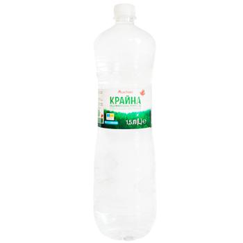 Auchan Krayna Non-Carbonated Mineral Water 1.5l - buy, prices for Auchan - photo 1
