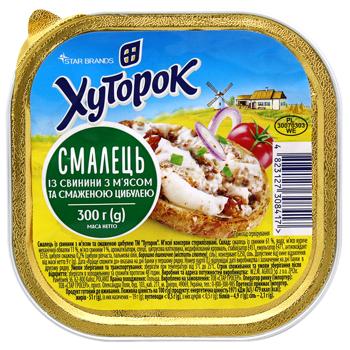 Смалець Хуторок свинина зі смаженою цибулею 300г - купити, ціни на За Раз - фото 3