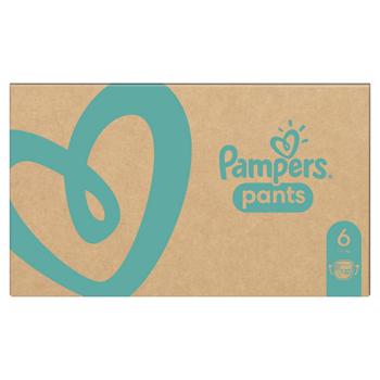 Подгузники-трусики Pampers Pants размер 6 14-19кг 132шт - купить, цены на METRO - фото 3