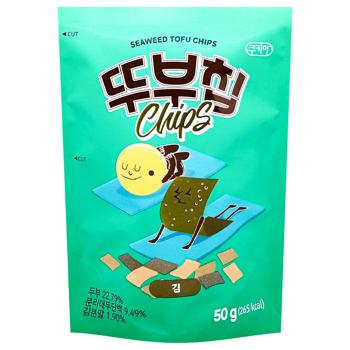 Снеки пшеничные Cookia с тофу со вкусом морских водорослей 50г