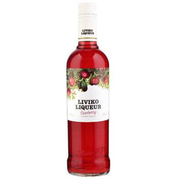 Ликер Liviko Cranberry 21% 0,5л - купить, цены на Cупермаркет "Харьков" - фото 1