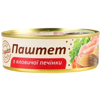 L'Appetit Beef Liver Pate 240g - buy, prices for Ideal - photo 1