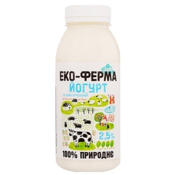 Eco-Farm Divo Classic Yogurt 2.5% 320g - buy, prices for MegaMarket - photo 1