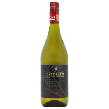 Hay Maker Sauvignon Blanc White Semidry Wine 13% 0.75l - buy, prices for MegaMarket - photo 1