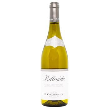 Вино M.Chapoutier Belleruche Blanc біле сухе 13,5% 0,75л - купити, ціни на МегаМаркет - фото 1