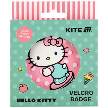 Бейдж Kite Hello Kitty на липучке - купить, цены на Auchan - фото 1