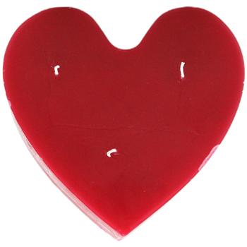 Candy Light Candle Red Heart 20x5cm - buy, prices for - photo 2