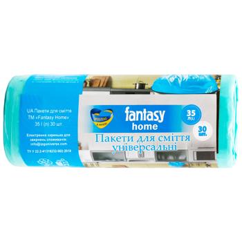 Fantasy Garbage Bags 35l 30pcs - buy, prices for - photo 2