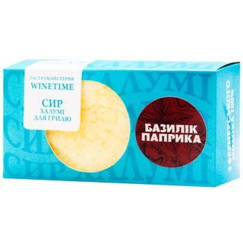 Сир Winetime Халумі з базиліком