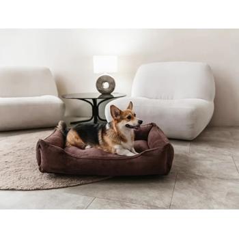 Harley and Cho Dreamer Brown Velvet Pet Bed 60x45cm - buy, prices for MasterZoo - photo 7