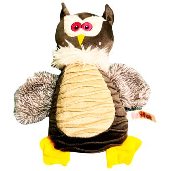 Pet Fun іграшка для собак сова з пискавкою 29 см - купить, цены на MasterZoo - фото 1