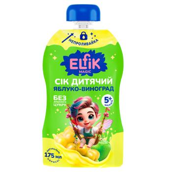 Elfik Magic Apple-Grape Huice From 5 Months 175ml - buy, prices for NOVUS - photo 1