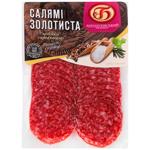 Sausage salami Bogodukhivsky mpp poultry 70g vacuum packing Ukraine