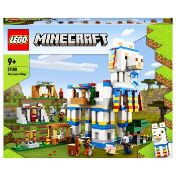 Lego Minecraft 21188 The Llama Village Construction Toy