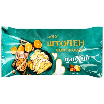 Кекс Царь Хлеб Штолен праздничный 300г - купить, цены на Auchan - фото 1