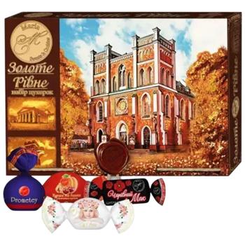 Цукерки в коробці МАРІЯ Золоте Рівне / 500 г - купить, цены на Торба - фото 1