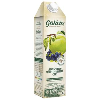 Сік Galicia яблучно-чорничний 1л - купити, ціни на КОСМОС - фото 1