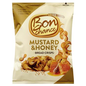 Bon Chance Mustard and Honey Bread Crisps 120g - buy, prices for NOVUS - photo 1