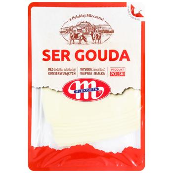 Сыр Mlekovita Gouda нарезка 45% 150г - купить, цены на ЕКО Маркет - фото 1