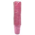 Pink Plastic Cups 200ml 50pcs 34901A-11