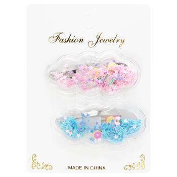 Hair Сlips 2pcs 3126-6 - buy, prices for COSMOS - photo 3