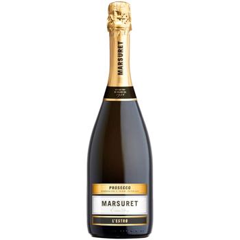Вино игристое Marsuret L'estro Prosecco белое экстра сухое 11,5% 0,75л