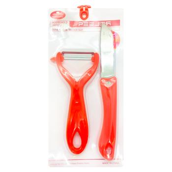 Set of Vegetable Peelers 17*7+19*2.5cm - buy, prices for COSMOS - photo 1