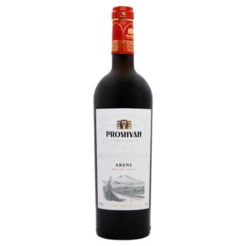 Proshyan Grape Natural Red Dry Wine 12% 0.75l - buy, prices for Za Raz - photo 1