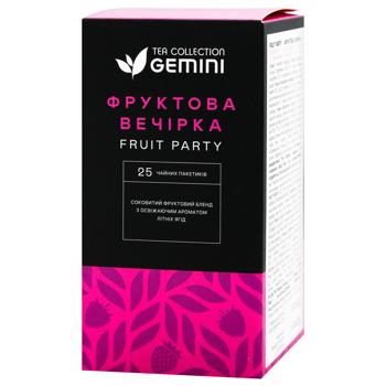 Чай фруктовый Gemini Фруктовая вечеринка 2г*25шт - купить, цены на За Раз - фото 1