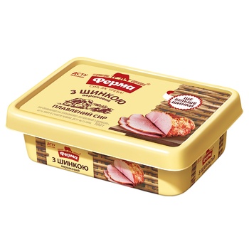 Ferma Processed Cream Cheese with Ham 60% 180g - buy, prices for - photo 1