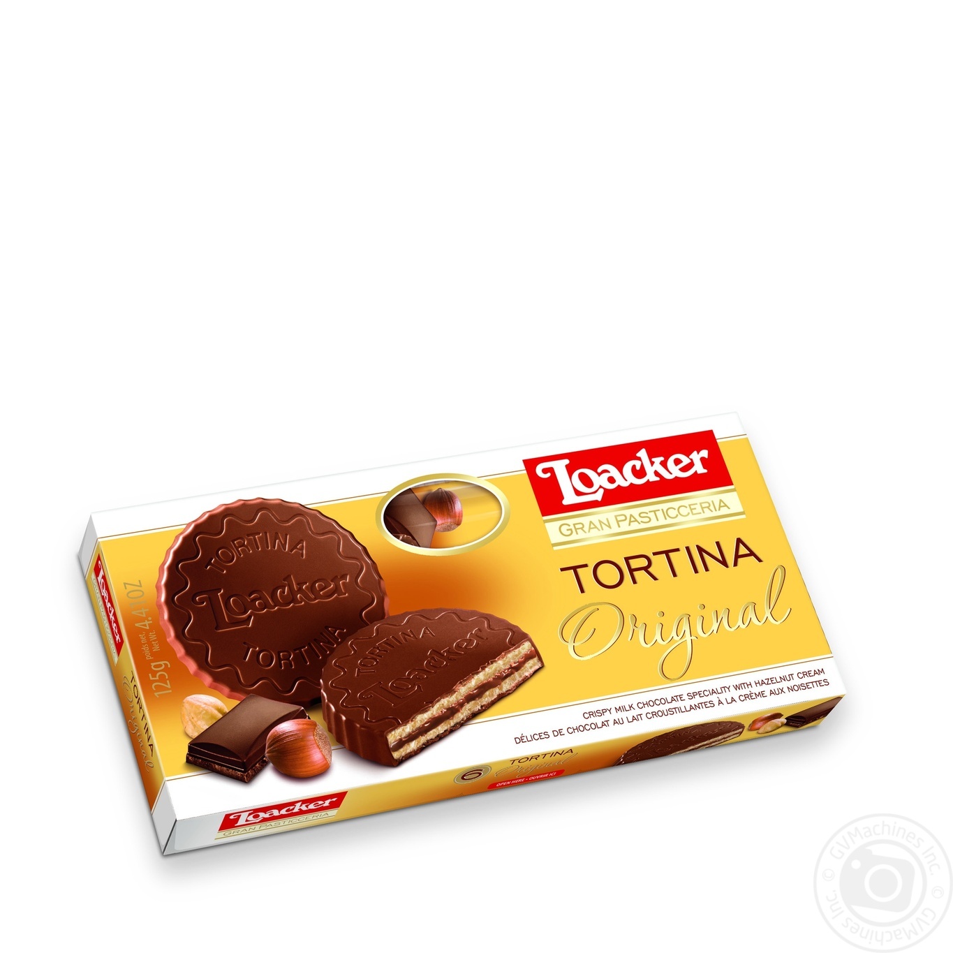

Вафли Loacker Tortina Original 125г