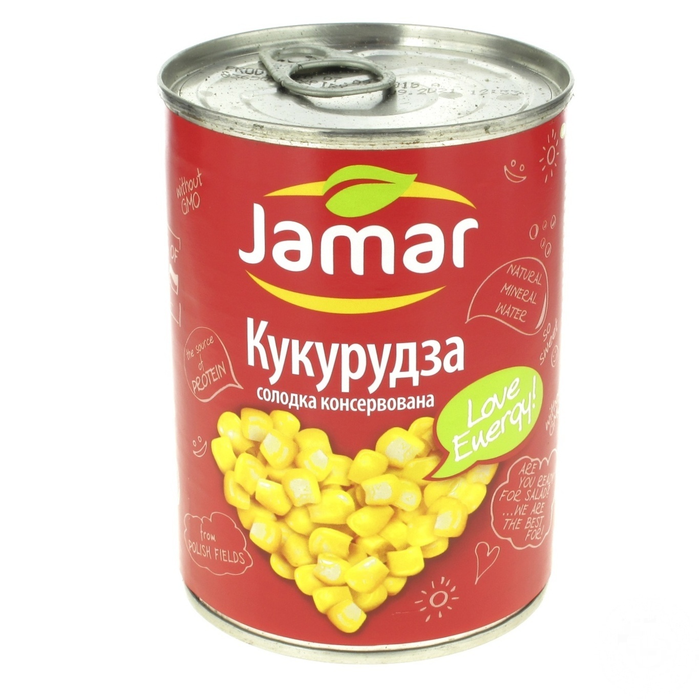 

Кукуруза Jamar консервированная 400г